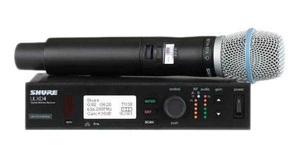 Shure ULXD24/B87A - Wailian Electronics Pte Ltd Shure ULXD24/B87A - Wailian Electronics Pte Ltd